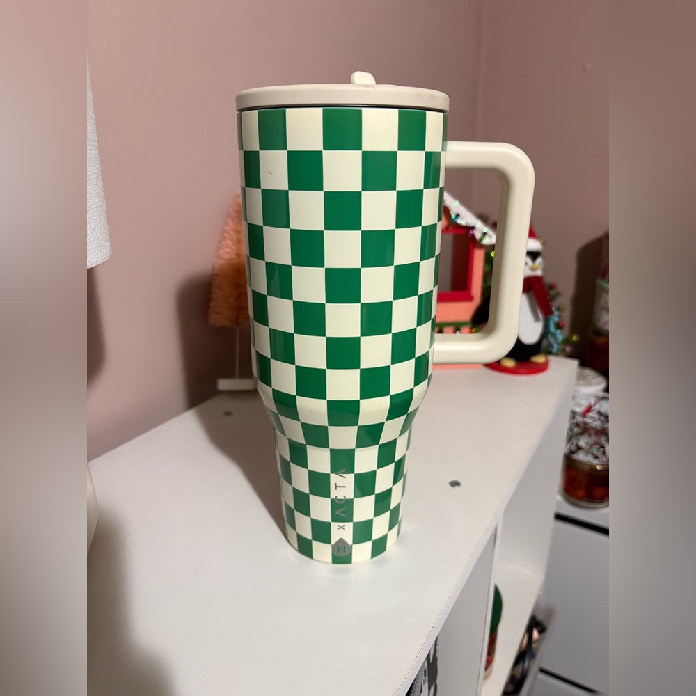 Green Checkered Hydrojug 40oz